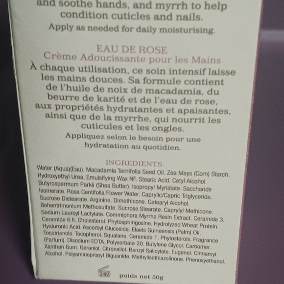 NWT! CRABTREE AND EVELYN ROSEWATER HAND THERAPY 1.8oz - Picture 8 of 8